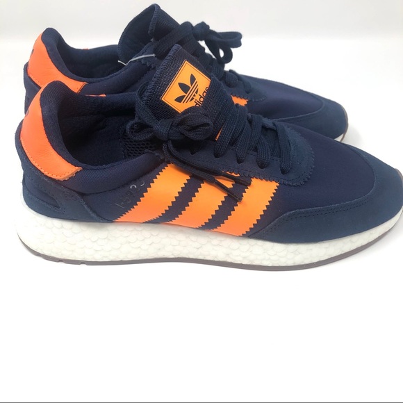 adidas Other - Adidas iniki I-5923 blue orange sneakers size 8